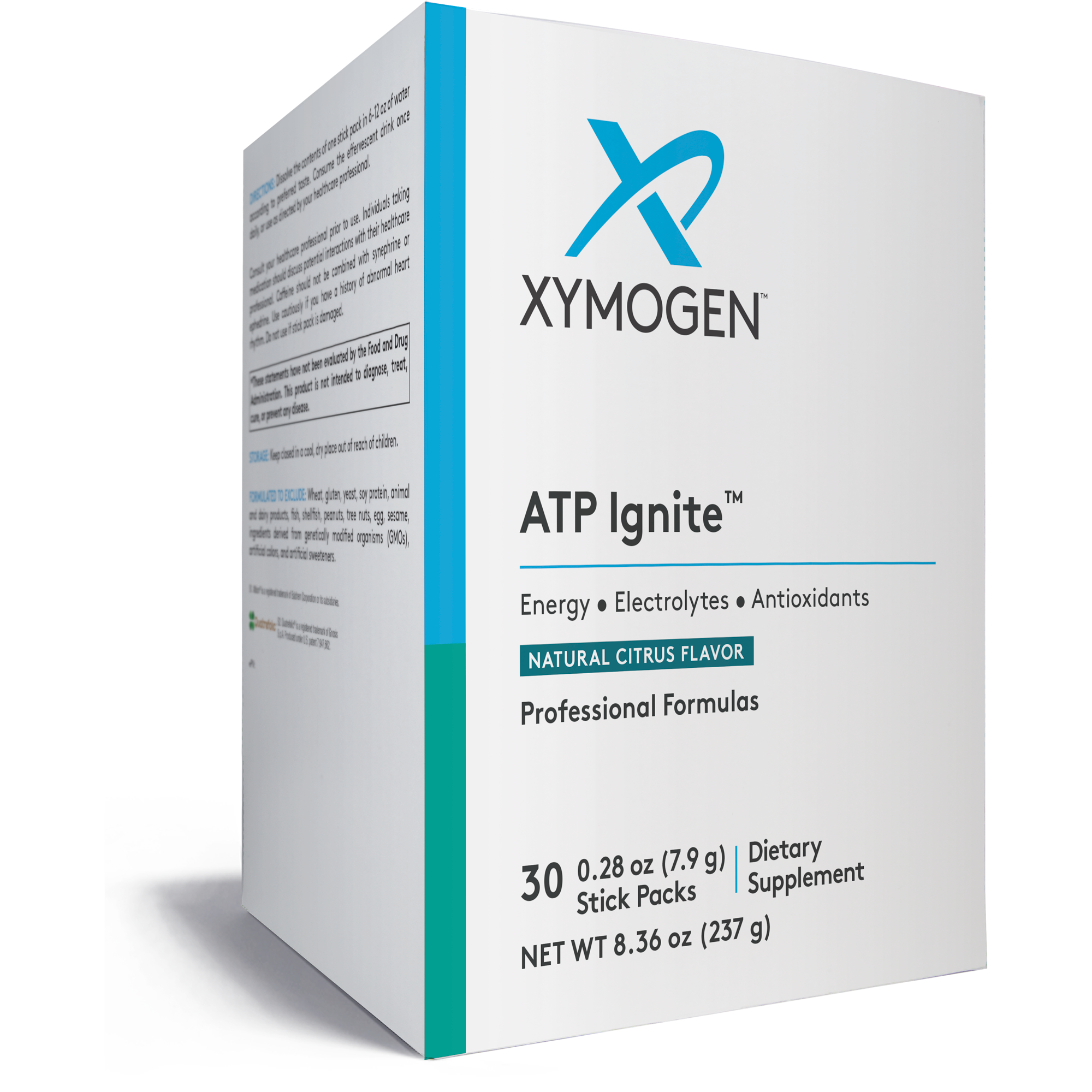 ATP Ignite Natural Pre Workout - Citrus | Xymogen